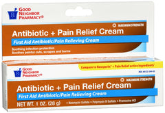 GNP Antibiotic + Pain Relief Cream, 1 Oz