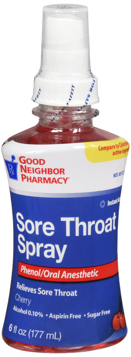 GNP Sore Throat Cherry Spray, 6 Oz