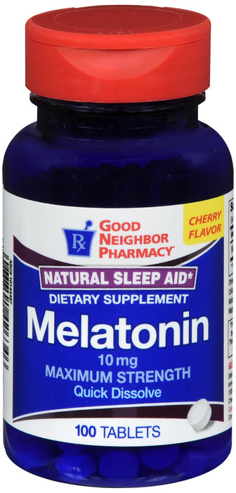 GNP Melatonin 10MG,100 Quick Dissolve Tablets*