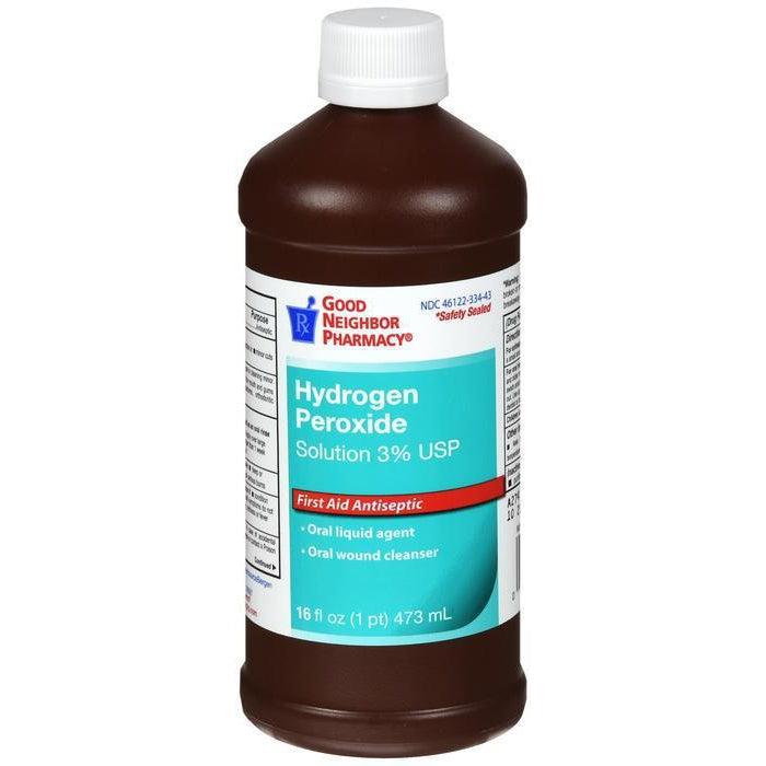 GNC Hydrogen Peroxide Solution 16 oz