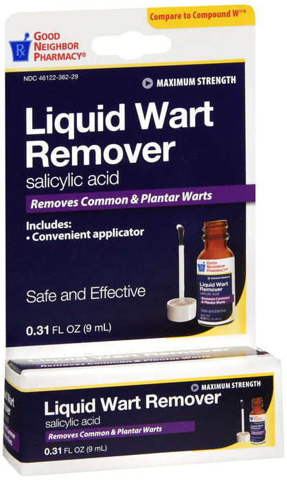 GNP Liquid Wart Remover, 0.31 Fl Oz