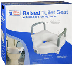 GNP Raised Toilet Seat with Handles, 1 Seat