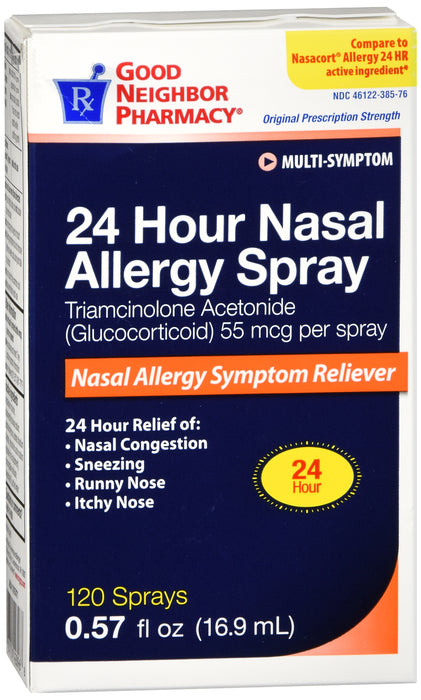 GNP 24 Hour Nasal Allergy Spray, .57 Fl Oz