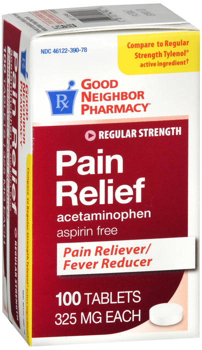 GNP Pain Relief 325 mg TAB 100 CT