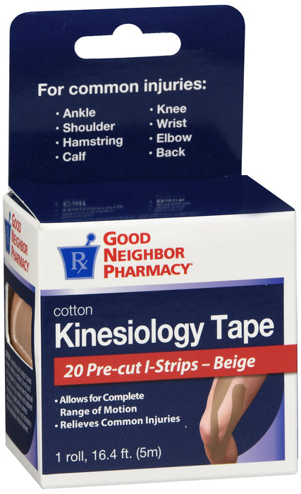 GNP Cotton Kinesiology Tape Beige, 20CT