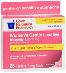 GNP Women's Laxative Gentle Tablets, 25ct*