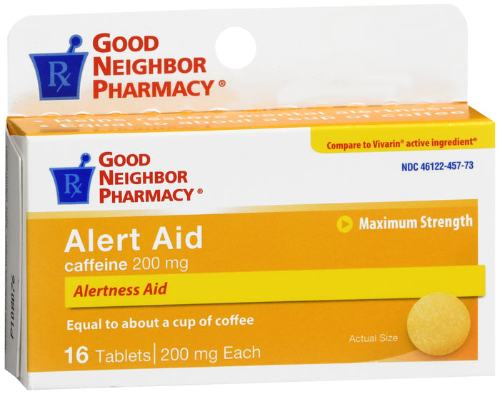 GNP Alert Aid 200mg, 16 Tablets