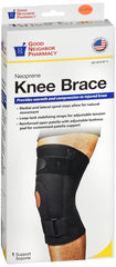 GNP Neoprene Knee Brace Extra Large Black, 1 Support
