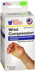 GNP Wrist Compression Beige Medium, 1 Support