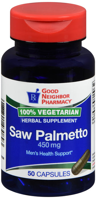 GNP Saw Palmetto 450mg, 50 Capsules