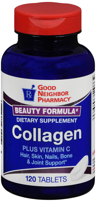 GNP Collagen + Vitamin C, 120 Tablets