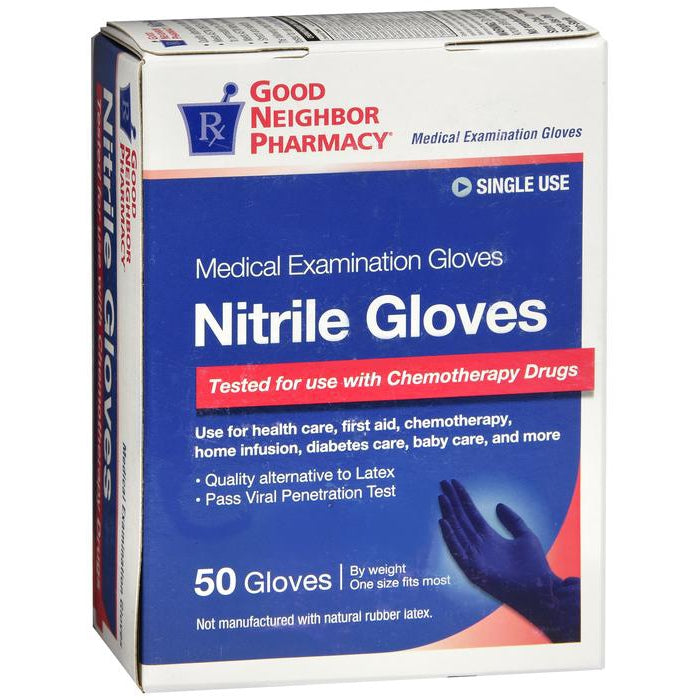 Gnp Exam Gloves Nitrile Osfm 50 Ct