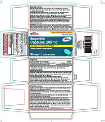 GNP Ibuprofen 200mg, 20 Softgels