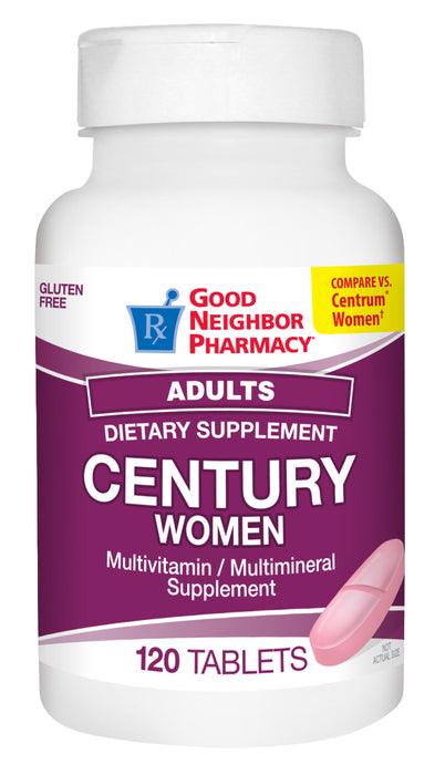 GNP Century Adult Women's Multivitamin, 120 Tablets*