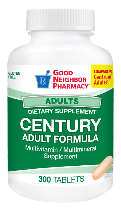 Good Neighbor Pharmacy Century Adult Multivitamin, 300 Tablets