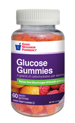 GNP Glucose Gummies, 60 Pectin Fruit Flavored Gummies