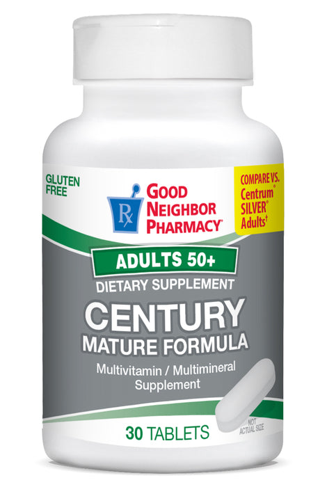 GNP Century Adult 50+ Mature Formula Multivitamin, 30 Tablets