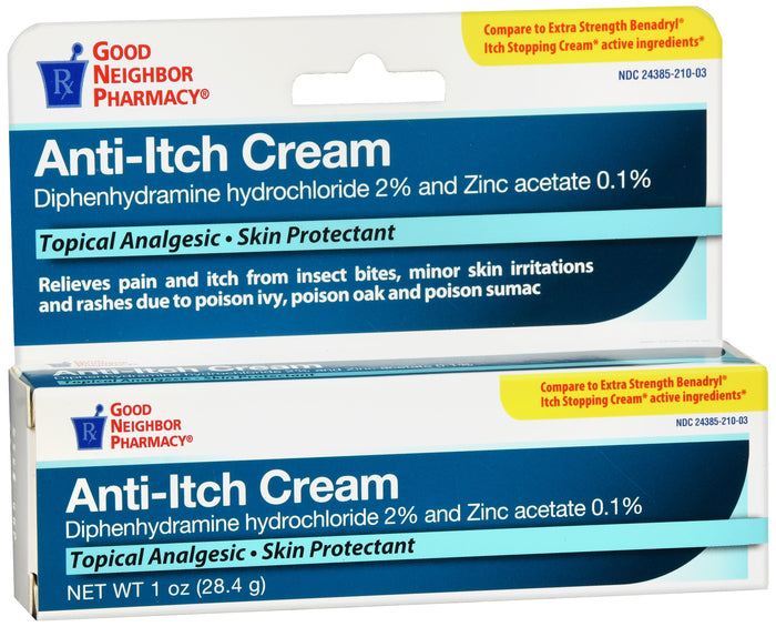 GNP Anti-Itch Cream, 1 Oz