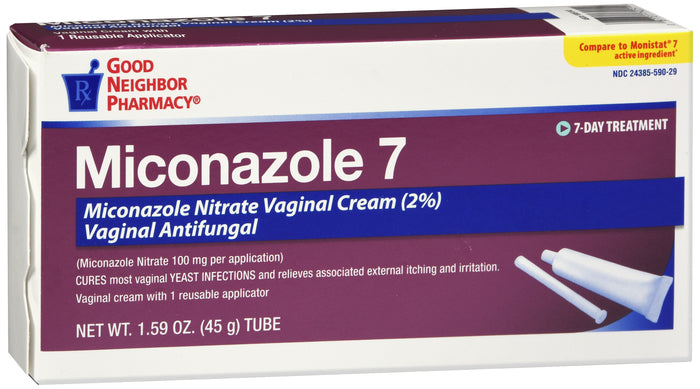 GNP Miconazole 7 Vaginal Cream, 1.59 Oz