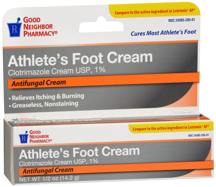 GNP Athlete's Foot Cream, .5 Oz