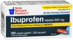 GNP Ibuprofen 200 MG 100, Tablets