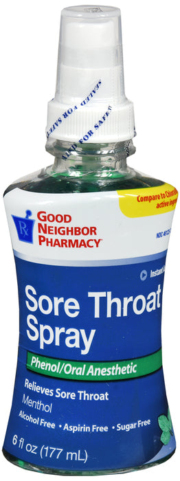 GNP Sore Throat Menthol Spray, 6 Oz