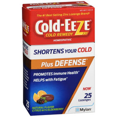 Cold Eeze Cold Remedy, Lozenges, Citrus with Elderberry - 25 lozenges