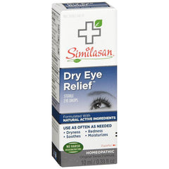 Similasan Dry Eye Relief Sterile Eye Drops 0.33 oz (10 ml)