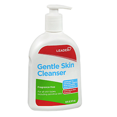 Leader Gentle Skin Cleanser, Fragrance Free 16 Fl Oz