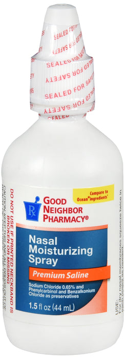 GNP Nasal Moisturizing Spray Premium Saline, 1.5 FL Oz. PACK OF 3