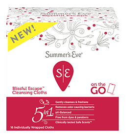 Summers Eve Blissful Escape Feminine Cleaning Cloths, 16 ea