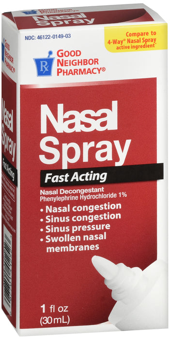 GNP Nasal Spray Fast Acting, 1 Fl Oz