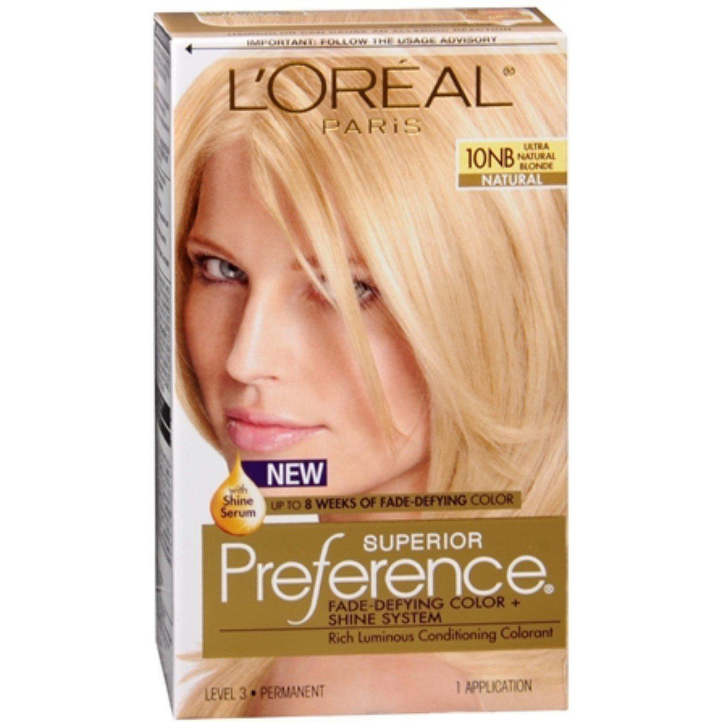 L'Oreal Superior Preference - 10NB Ultra Natural Blonde (Natural),  1 COUNT