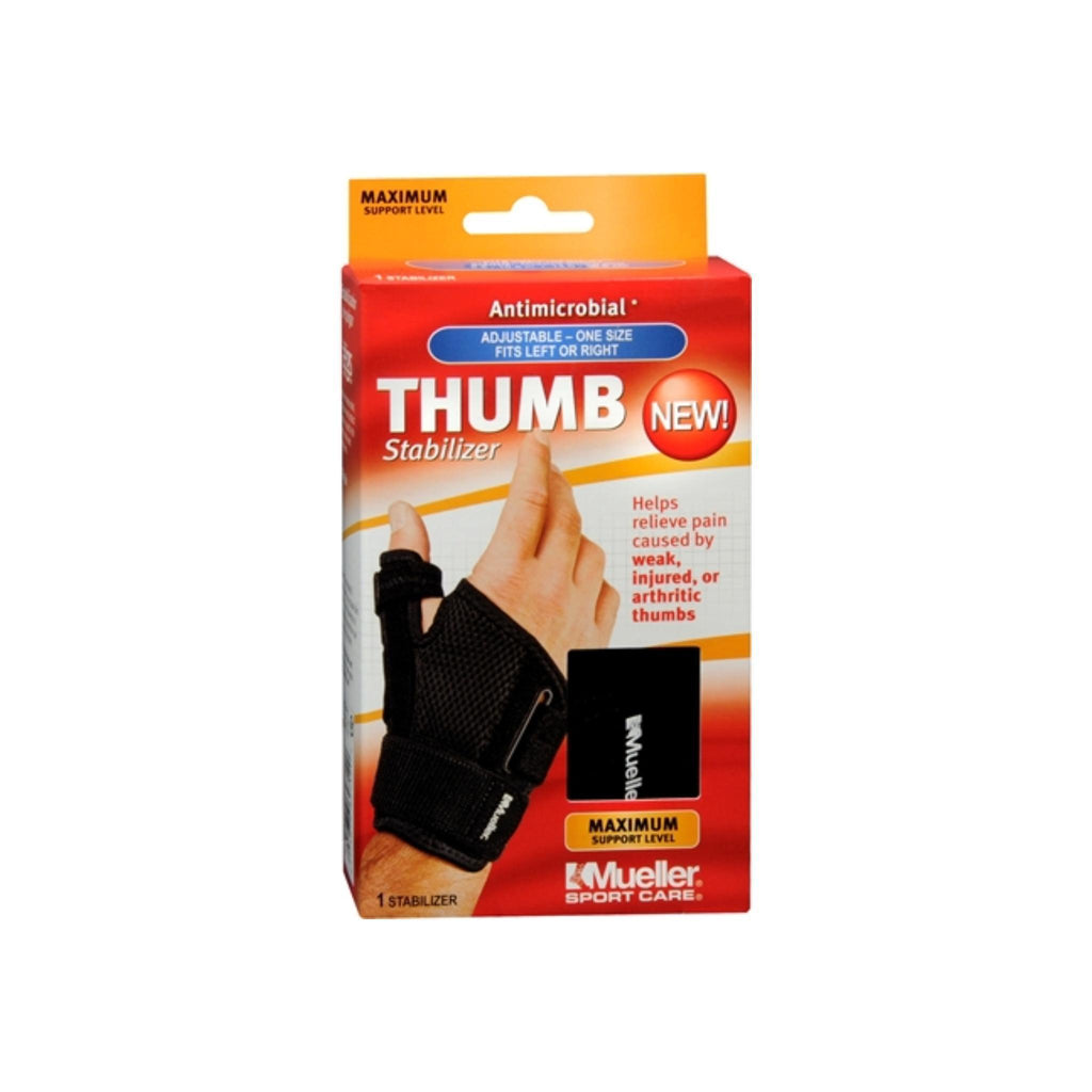 Mueller Sports Medicine Reversible Thumb Stabilizer, Size 5.5 - 10.5 Inches, 1 count