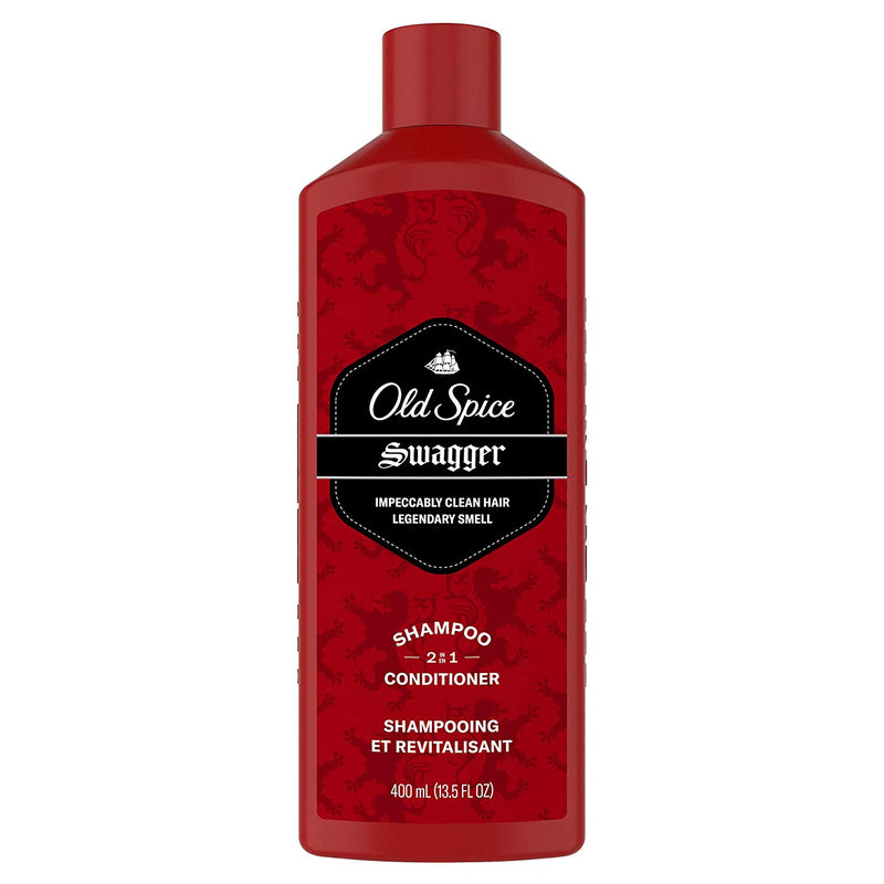 Old Spice Swagger 2in1 Shampoo & Conditioner for Men, 13.5 Fl Oz