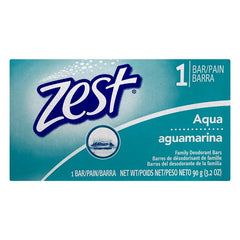 Zest Aqua Family Deodorant Bars, 3.2 OZ, Pack of 10*