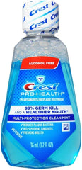 Crest Pro-Health Mouthwash, Alcohol Free, Multi-Protection Clean Mint, 1.2 Fl Oz