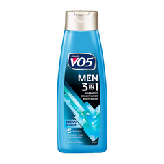 VO5 Mens 3-IN-1 Shampoo Conditioner and Body Wash, Ocean Surge, 12.5 Oz*