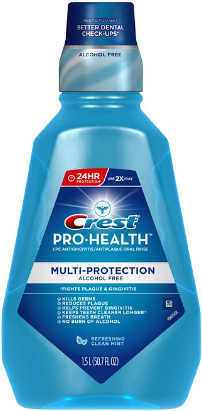 Crest Pro-Health Oral Rinse, Refreshing Clean Mint 50.7 oz