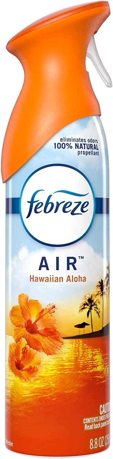 Febreze Odor-Eliminating Air Freshener, Hawaiian Aloha, 8.8 fl oz