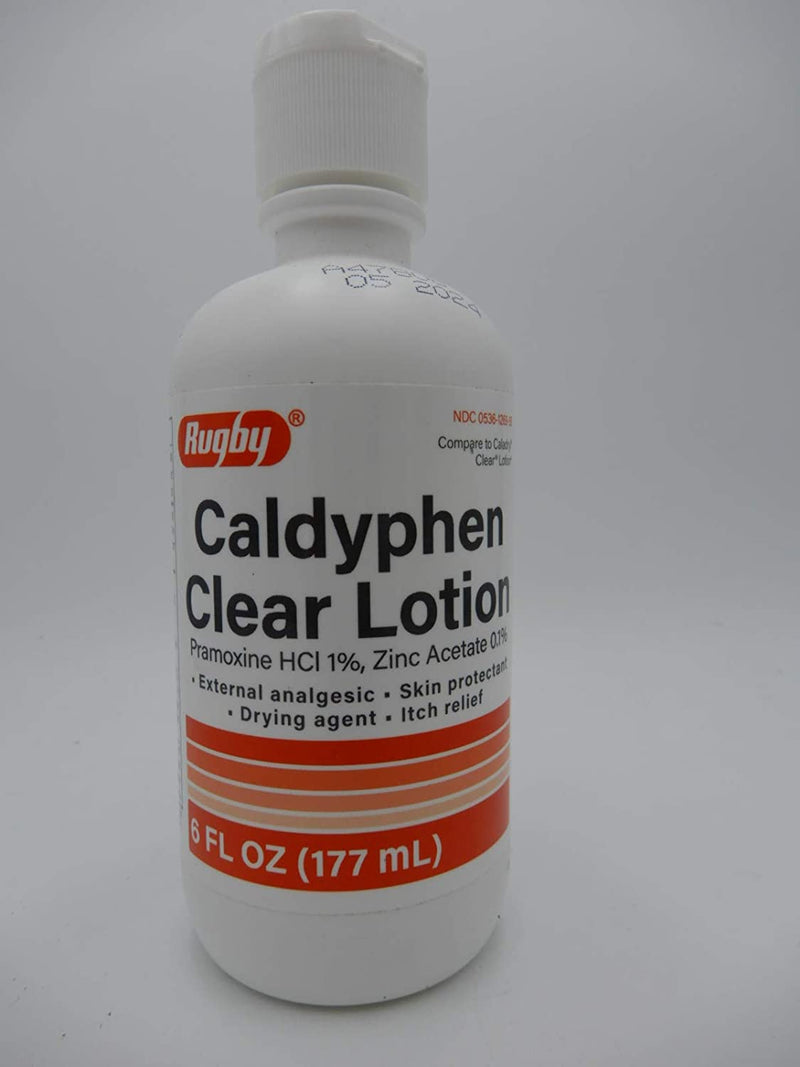 Rugby Caldyphen Clear Lotion, 6fl oz