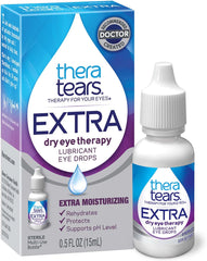 TheraTears Extra Dry Eye Therapy Lubricating Eye Drops for Dry Eyes, 0.5 fl oz Bottle*