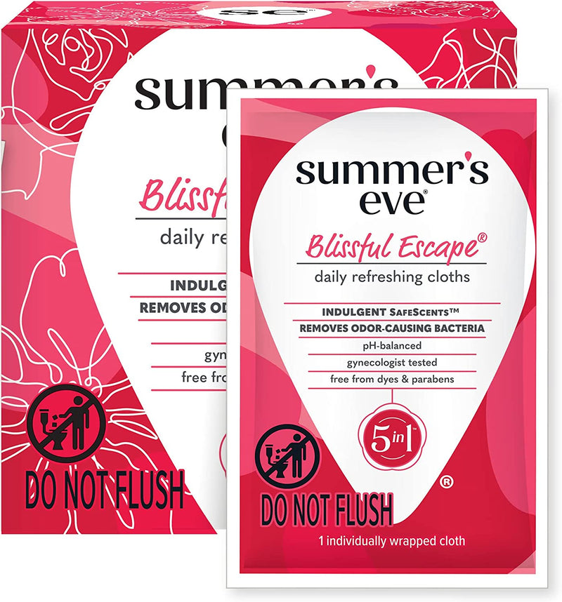 Summer's Eve Blissful Escape Daily Refreshing Feminine Wipes, 16 count*