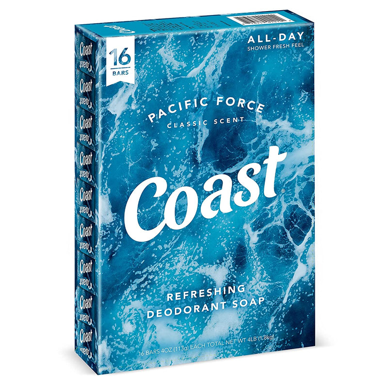 Coast Refreshing Deodorant Soap Bar - 16 Bars*