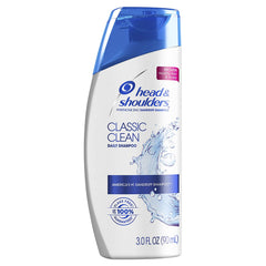 Head & Shoulders Classic Clean Anti-Dandruff Shampoo, 3 Oz