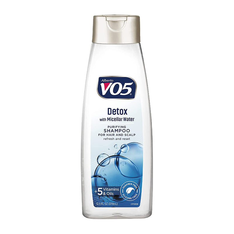 VO5 Detox with Micellar Water Shampoo, 12.5 Fl Oz (Pack of 6)*