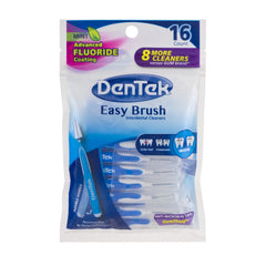 DenTek Easy Brush Interdental Cleaners Mint, 16 Count*