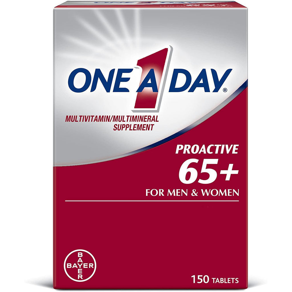One A Day Proactive 65+, Mens & Womens Multivitamin, 150 tablets