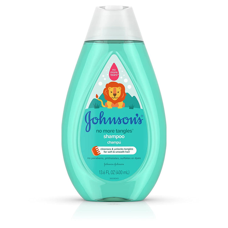 Johnson’s No More Tangles Tear Free Toddler & Kids Detangling Shampoo Paraben Free, 13.6 Fluid Ounce