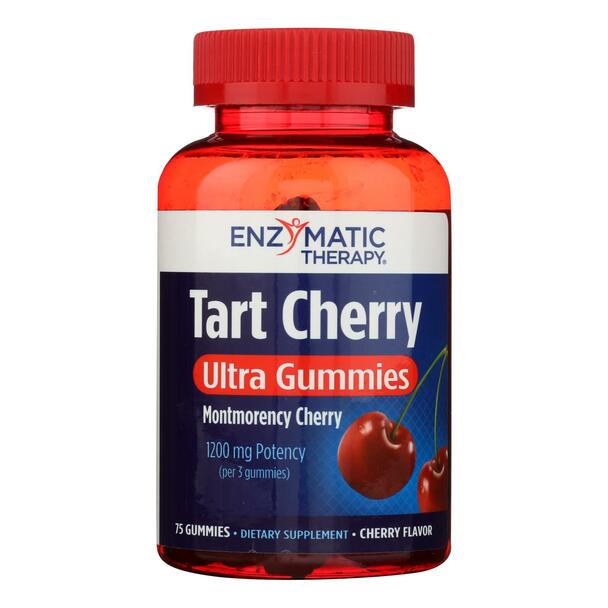 Nature's Way Enzymatic Therapy Tart Cherry Ultra Gummies Supplement - 75 count